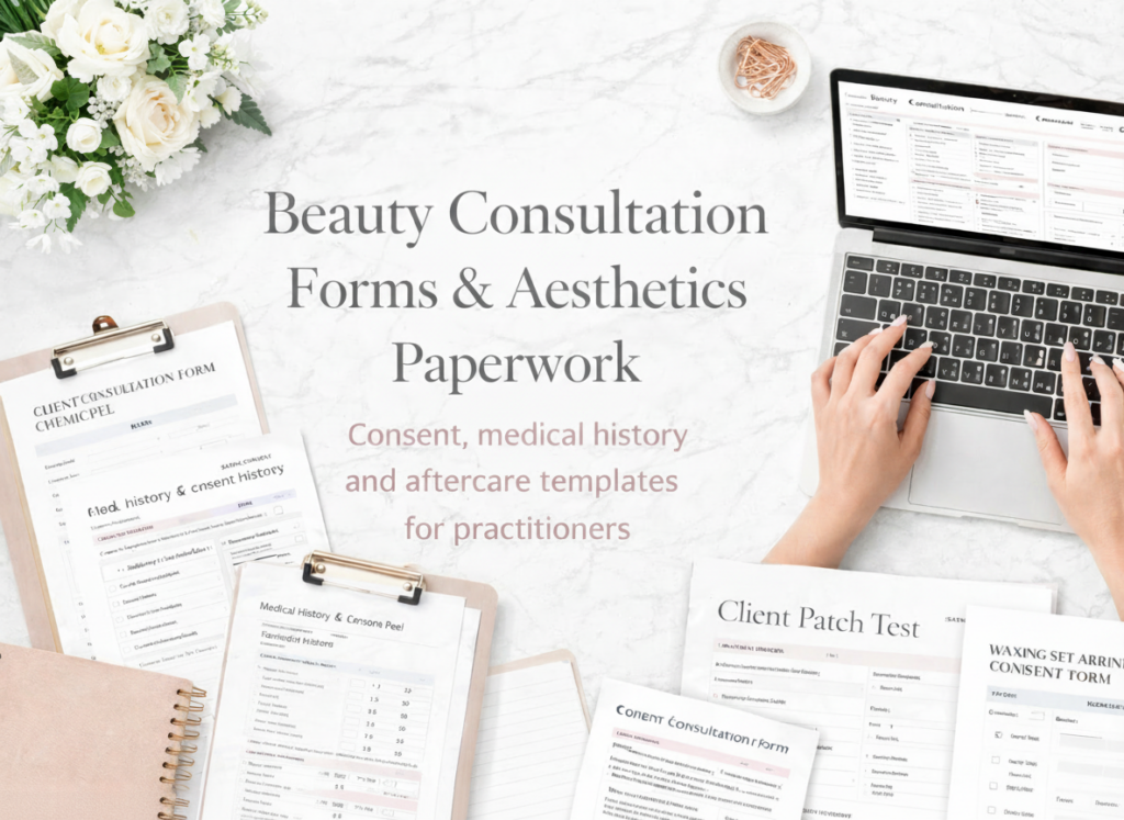 beauty consultation forms